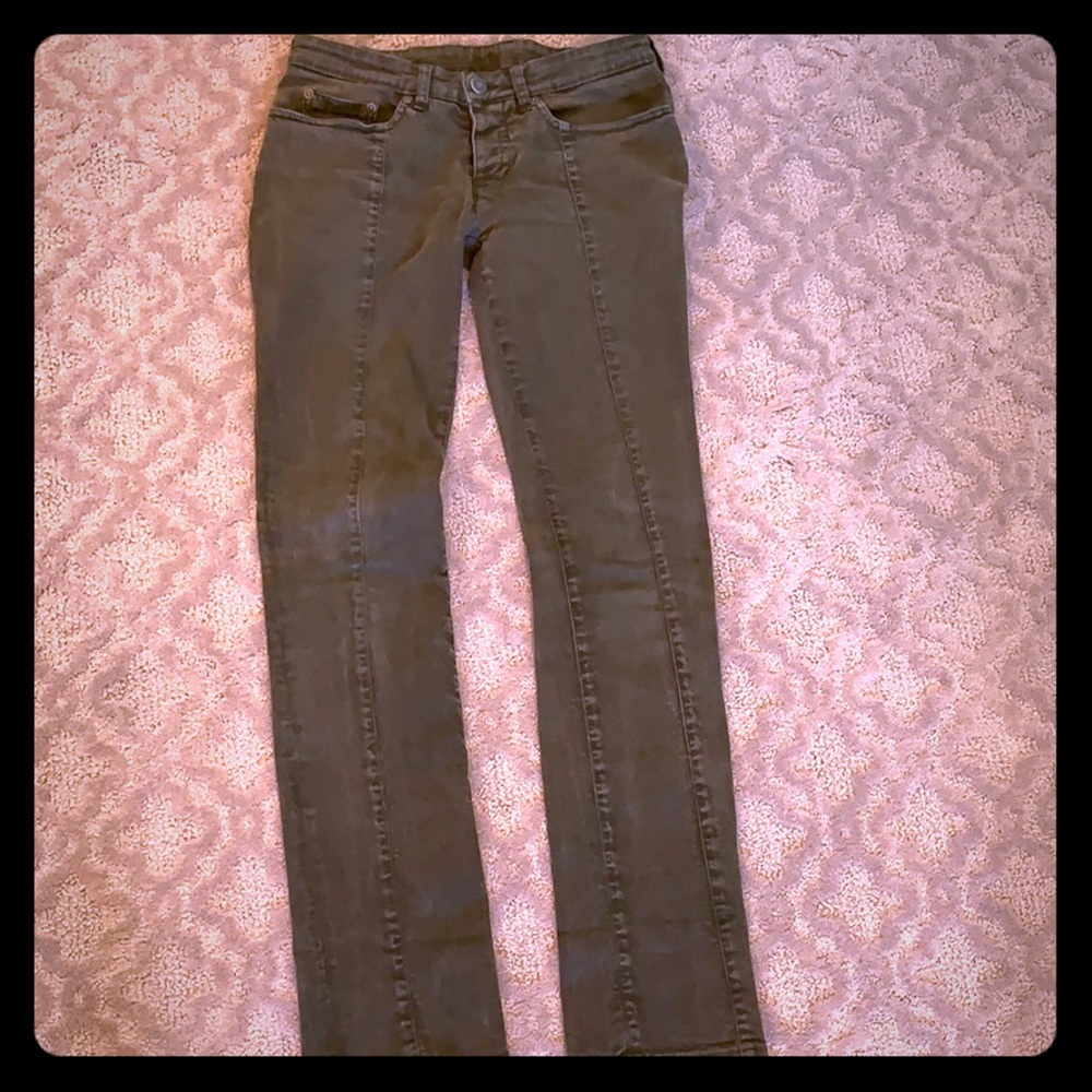 Neil Barrett Military green jeans